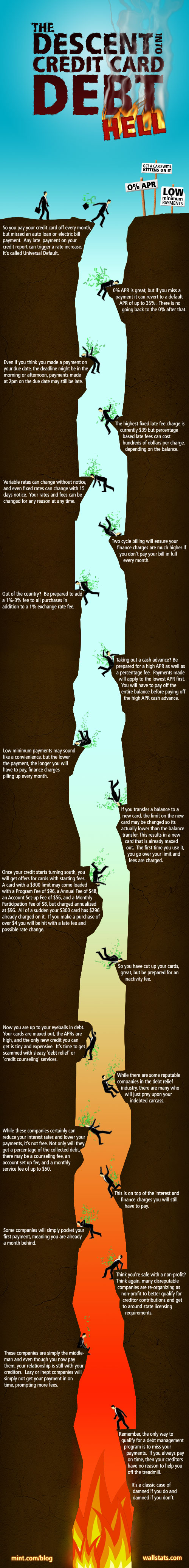 The Descent into Credit Card Debt