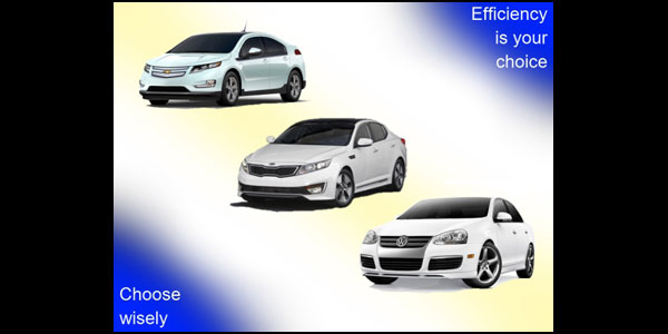 How Can You Tell Which Vehicle is More Efficient?