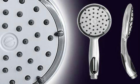 Eco Shower Head Reduces Strain on the Grid
